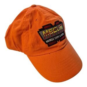 Vtg Mecum NEW Muscle Cars Auto Auction Hat Baseball Cap Strap Back Embroidered